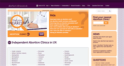 Desktop Screenshot of abortion-clinics.co.uk